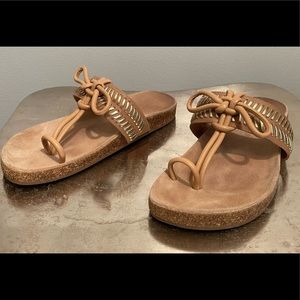 ULLA JOHNSON “Jini” Leather Sandals